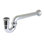 Siphon en P 1-1 / 2 po Kingston avec bride en forme de cloche, longueur 19 po, calibre 18