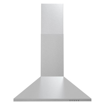 Cosmo 24 in. Nebula Collection Ducted Wall Mount Range Hood, Button Controls, LED Lights, Permanent Filters, Stainless Steel