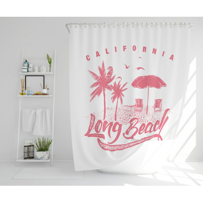 Tania Polyester Shower Curtain