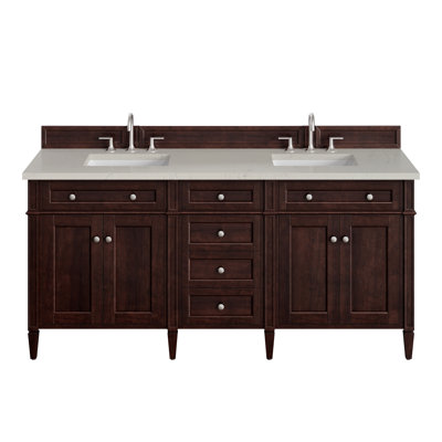 Brittany 72" W Double Vanity