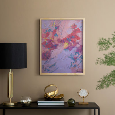 Wish You Well Framed Print - Solid Wood