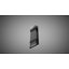 Wabash Aluminum 1 Light LED Grey Contemporary Outdoor Wall Light with Clear Glass