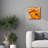 'Golden Gerbera 2' by Art Licensing Studio Canvas Wall Art