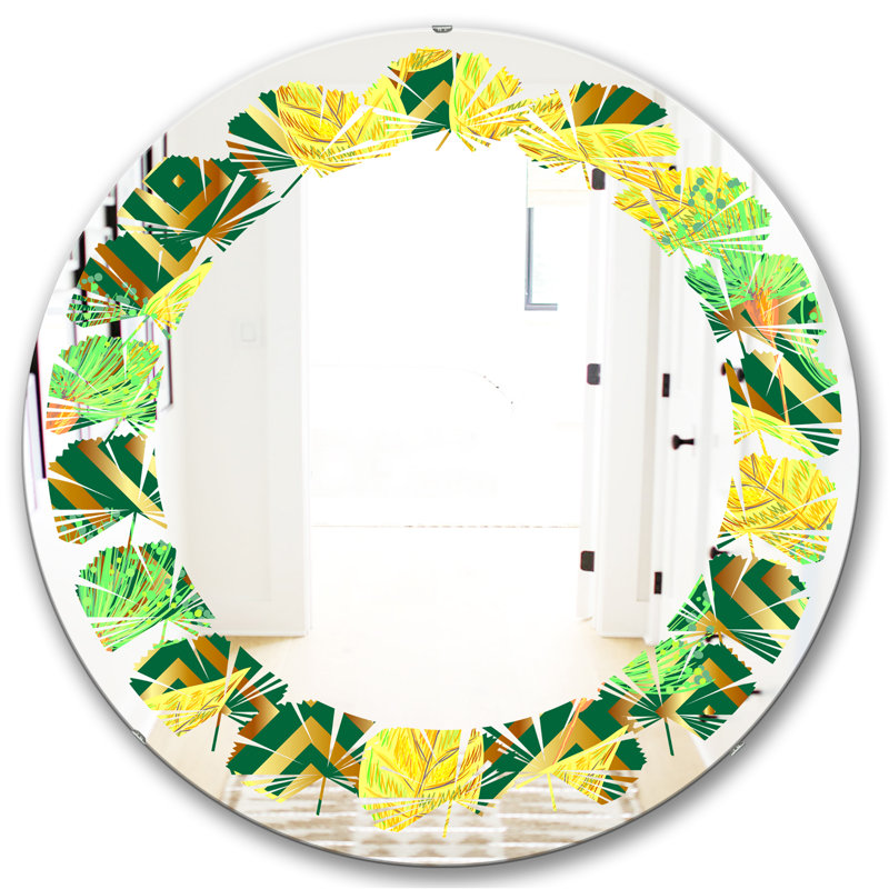 Miroir mural sans cadre, 31,5 po x 31,5 po