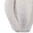 Porcelain Sculptural Vase With Organic Curved Silhouette And Intricate Textural Detailing For Artistic Accent And Contemporary Decorative Display In Modern Interior Settings-472858096