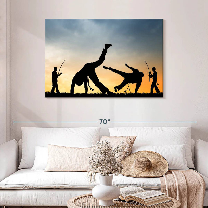 Sireci Capoeira Sunset Silhouette