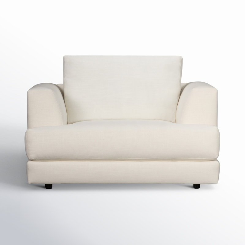 Laguna Accent Chair, Nomad Snow Crypton® Chenille