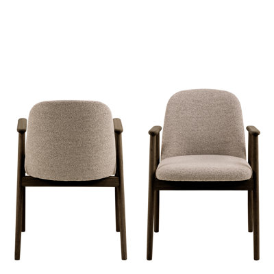 80.5cm H Fabric Upholstered Armchair in Grey