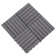 Kaitlyn Decking Tiles 10 pcs Grey Wash 30x30 cm Solid Acacia Wood