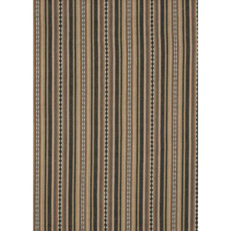 Festival Dalton Cotton Blend Fabric, Charcoal/Bronze