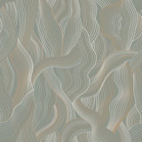 Meraki - Green Orange Wallpaper by Sabrina Yvonne