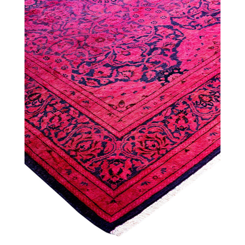 Klementina One-of-a-Kind 4' 2" X 6' 3" Hand Knotted Area Rug