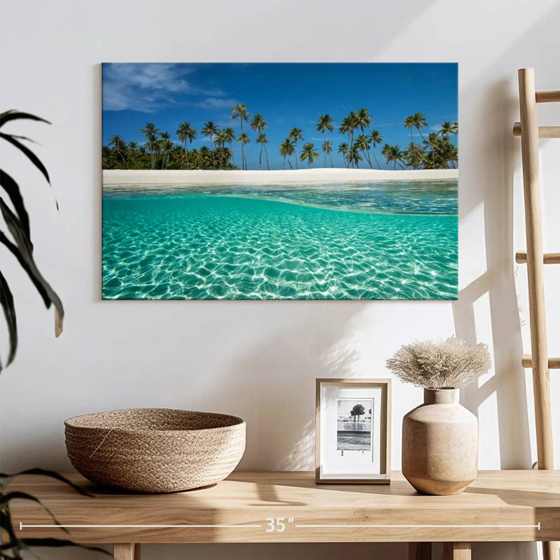 Gillard Crystalline Indian Ocean, H 16 po x l 24 po