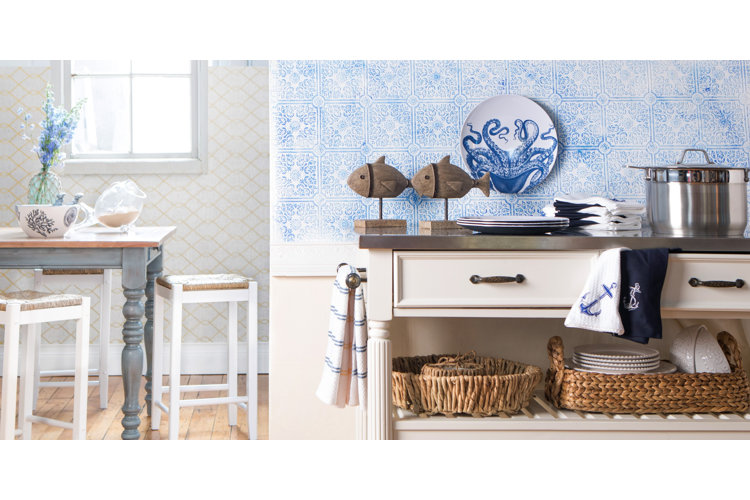 coastal-style kitchen