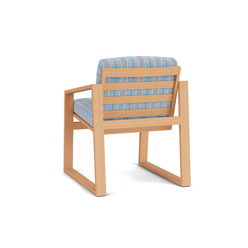 Pursuit Outdoor Dining Armchair, Hansen Sky