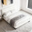 Linen Upholstered Platform Bed-516494936