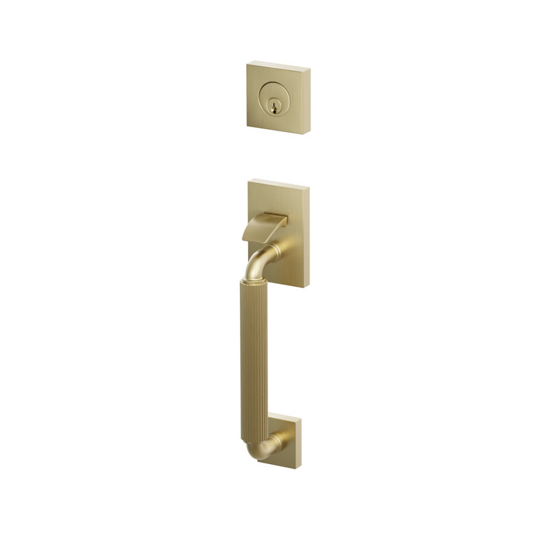 Ensemble de jeu modulaire Emtek Select, Laiton satiné, Oui