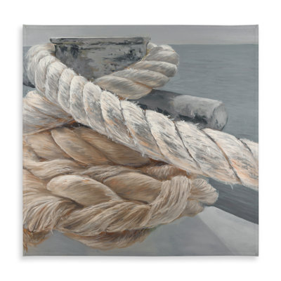 Boat Gray Coastal Tablecloth | Indoor/Outdoor Home Decor