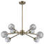 Lustre sphérique Spoutnik à 8 lumières Quaseem-1780098339