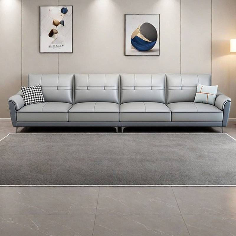 Canapé nordique minimaliste, H 32,28 po x l 82,67 po x P 33,46 po