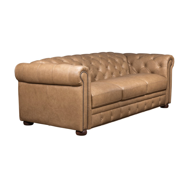 Bridgeport Sofa in Jersey Slate, Jersey Fawn 