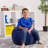 Bean Bag Chair for Kids, Teens, and Adults - Filled with Soft Beads, Includes Removable and Machine Washable Cover - Multiple Colors, Sizes and Fabrics including Soft Nylon & Canvas with Patterns-1783236392-1785356751