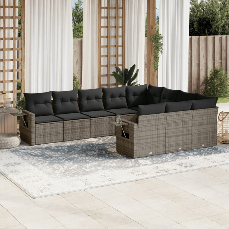 Ensemble de canapé de jardin Vidaxl