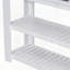 Élégante console d'entrée avec 4 tiroirs et 2 tablettes, idéale pour les décors modernes et rétro-682838867