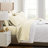 Southshore Fine Linens Vilano Springs Extra Deep Pocket 6-Piece Sheet Set, Ultra Soft Double-Brushed 110 GSM Microfiber Bedding, 21-Inch Deep Pocket, 4 Pillowcases, Queen, Cream-86340216-86340213