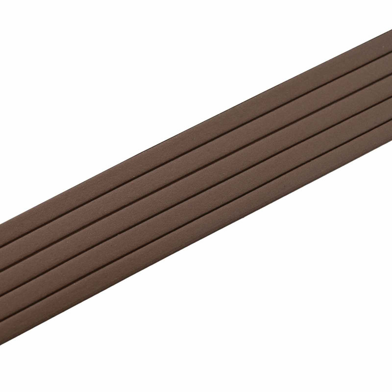 vidaXL Self-Adhesive Window Seal EPDM Foam Easy To Cut Grid-Pattern Strip Door, 0.2cm H x 5000cm W x 0.8cm D, Brown