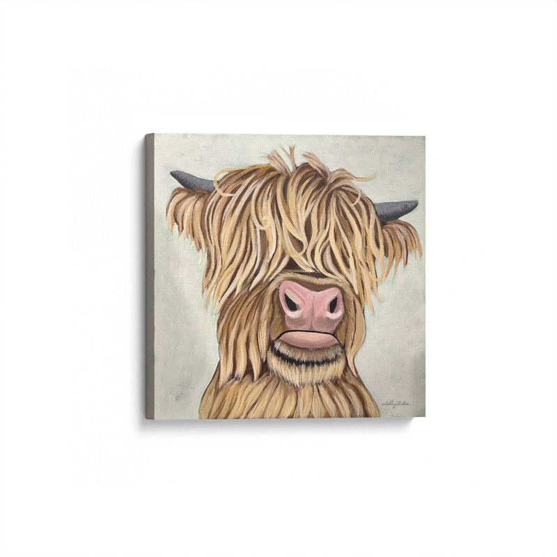 «Howie» par Ashley Justice, reproduction d'art, L 12 po x H 12 po, Ne s’applique pas, Toile non encadrée