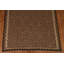 Tapis géométrique brun Kilim 7 x 10