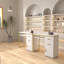 Bureau d'ordinateur blanc
