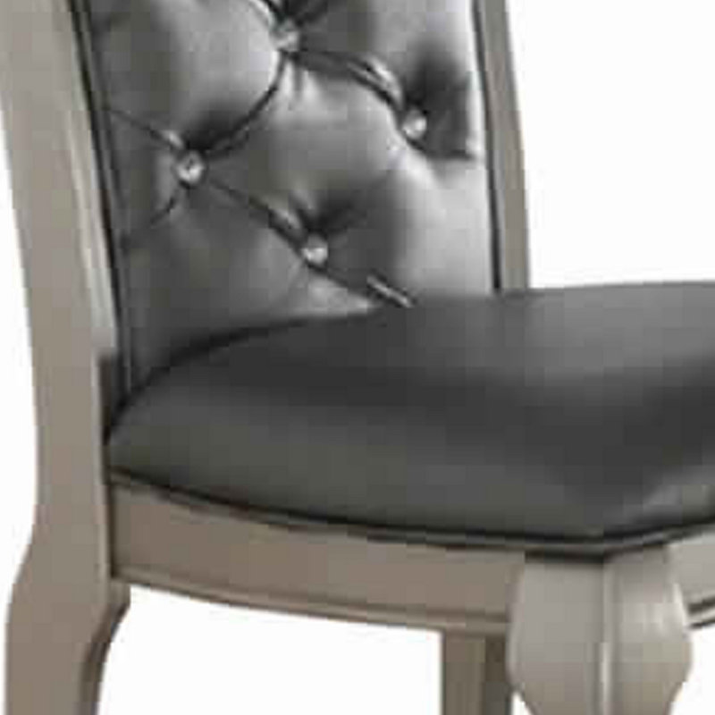 Mikenlee Tufted Upholstered Side Chair