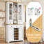 185 cm H Kitchen Pantry