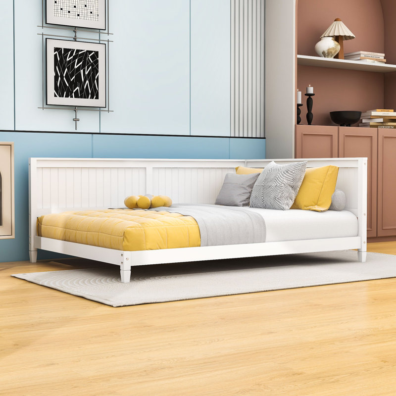 Full Size Wood Daybed with Convertible Sofa Feature, Espresso