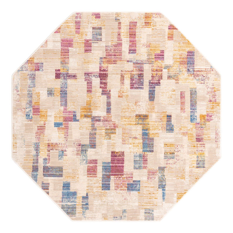 Indoor Rug, Octagon 5'3" x 5'3"