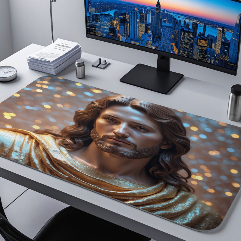 Polyester Desk Pad, 23.6x13.8
