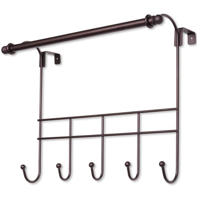 17 " 1 - Bar Over-the-Door Towel Bar