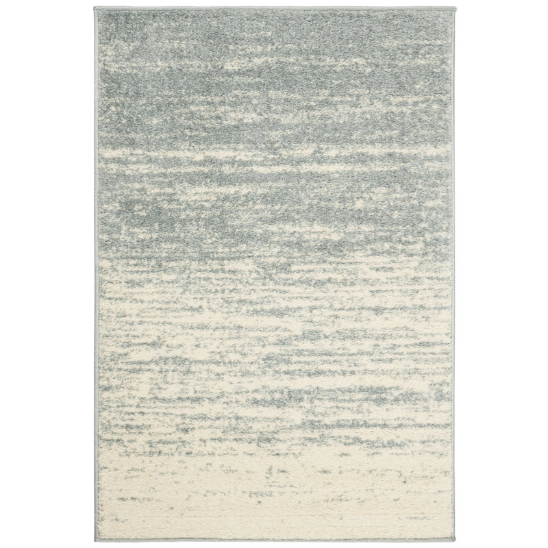 Tapis ardoise et crème Bethlyn, Rectangle 12 pi x 18 pi