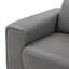 Canapé modulaire inclinable électrique en cuir de 225 po avec siège large 225 po, Bluetooth, console et porte-gobelets, 225 po