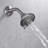Stilleto Collection Shower Trim Only: 3-Function 4" Round Shower Head, Single Handle Set & Rough-in Valve Included - Brushed Nickel-36865916