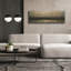  «Evening Landscape Abstract» par James Wiens, art mural sur toile, 60 po x 20 po