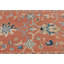 Tapis oriental unique et moderne à motif floral 3 x 5 orange