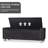 Chuichu Velvet Upholstered Storage Bench-288455977