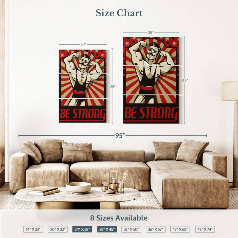 «Be Strong», affiche