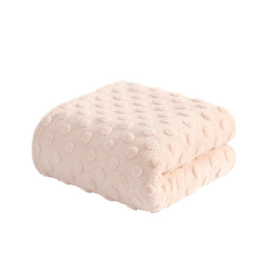 Jeté en jacquard Swift Home 50 po x 70 po - à pois / pompons, entrecroisé / losange / treillis et motifs à vagues - douillet, moelleux, doux, durable et facile d'entretien