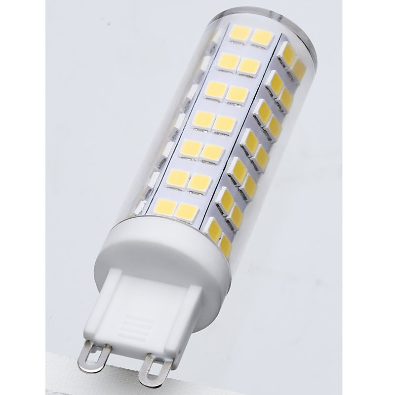 DEL 6,5 watts T6 - Finition transparente - Base G9 - 120 volts, 5000