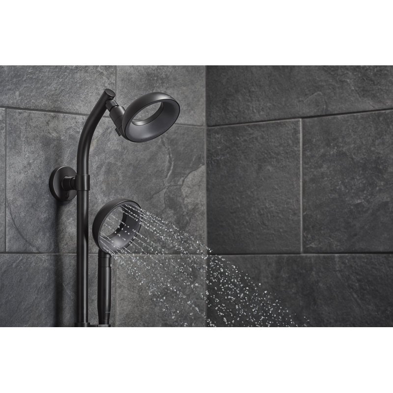 Statement Ves Shower Column Kit 1.5 Gpm, Matte Black