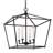 Hollymead 4 - Light Dimmable Lantern Geometric Chandelier